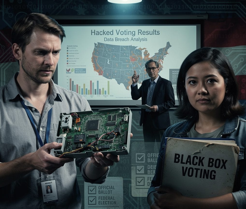 Hursti, Halderman, Bev Harris les hackers éthiques qui ont montré comment des machines à voter peuvent être manipulées