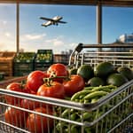 Enquête sur ces fruits et légumes qui traversent la Terre (écologie... lol) Enquête sur ces fruits et légumes qui traversent la Terre